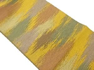 本場筑前博多抽象模様織出し名古屋帯